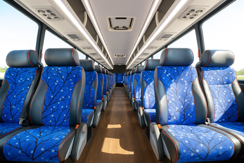 New Bedford Charter Bus Inside