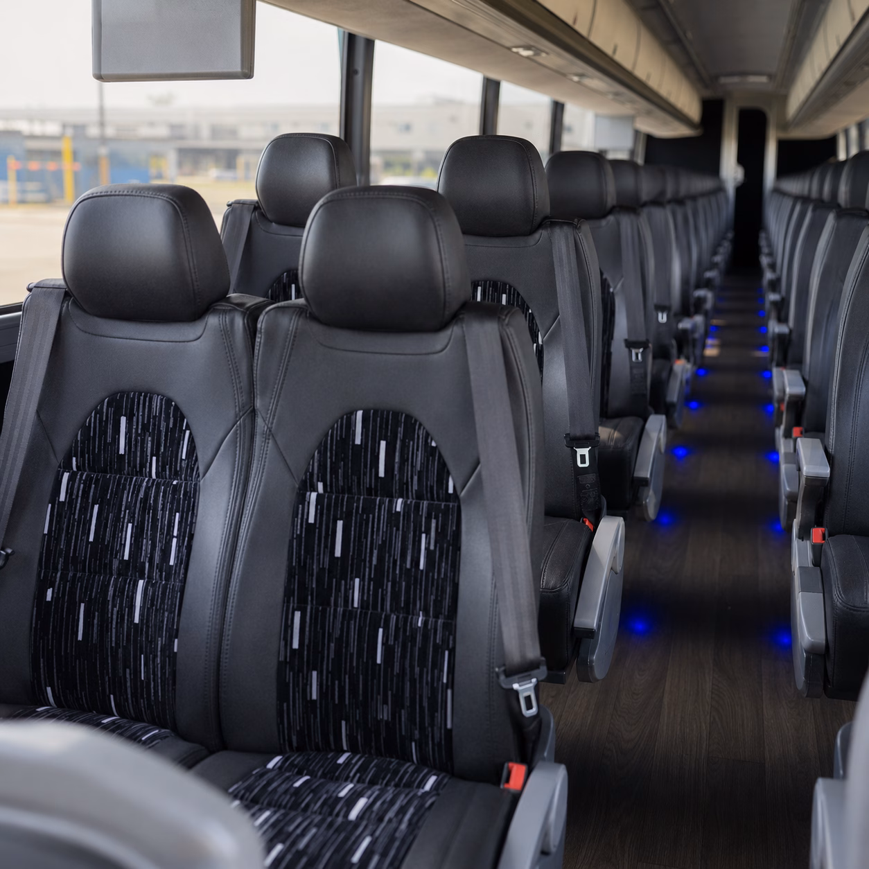 charter buses to xfinity center from new bedford