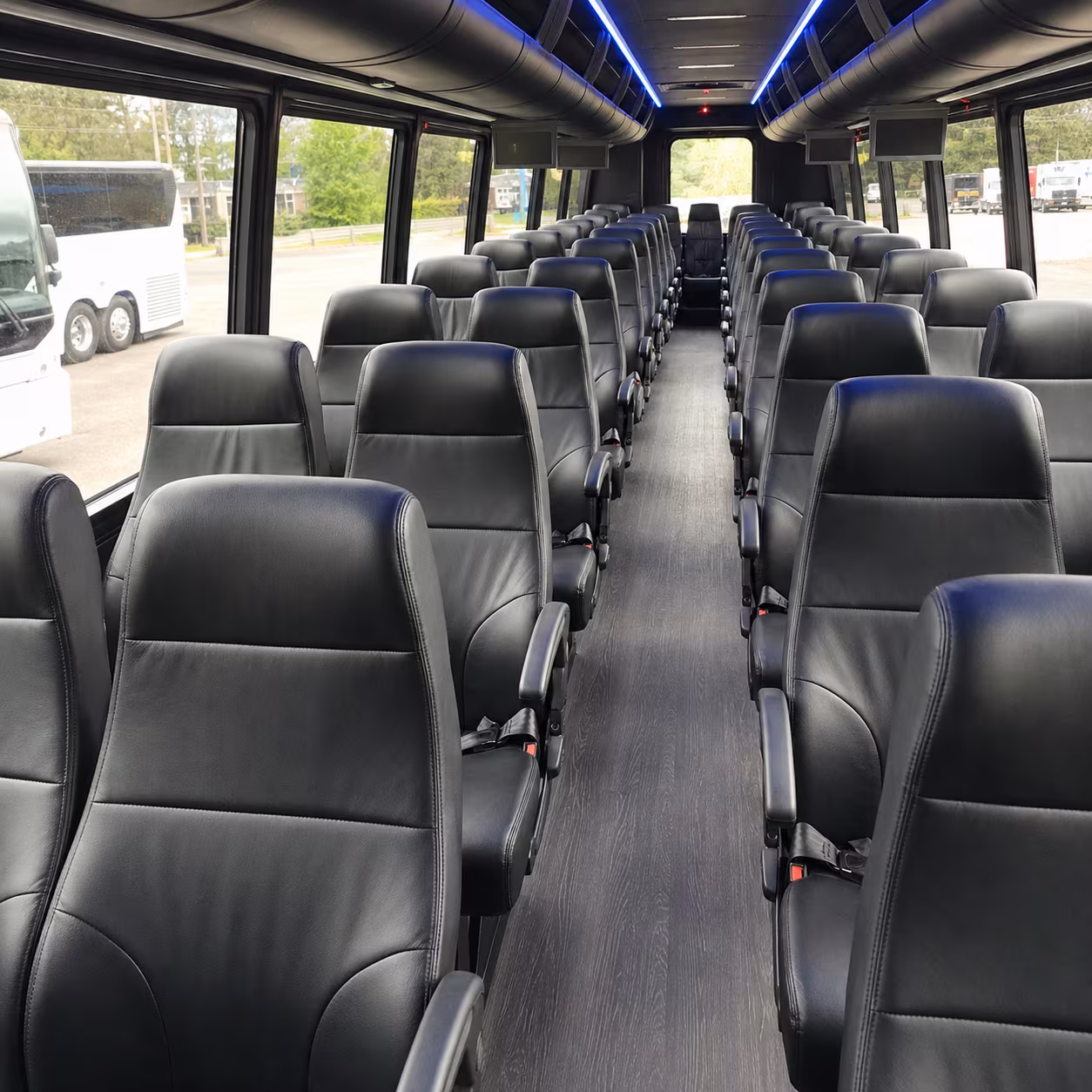 minibuses and charter buses for environmental and science field trips