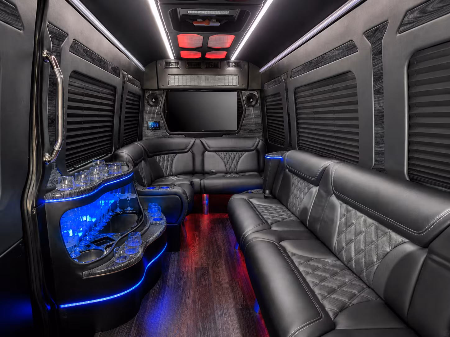 new bedford 30 passenger party bus